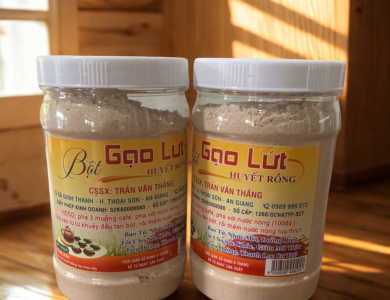 Lợi ích của bột gạo lứt huyết rồng