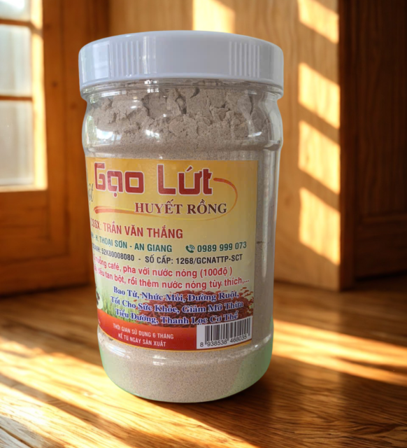 Gạo lứt huyết rồng nguyên chất